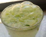 A picture of step 6 of Cucumber mocktail 🥒🍸🍸🍸.