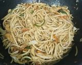 A picture of step 7 of Chicken noodles.