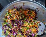A picture of step 4 of Broken wheat Vegetable upma.