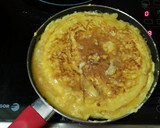 Foto del paso 5 de la receta: 🍳Tortilla de patata con jamón y queso