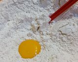 Foto langkah ke 1 dari resep Roti Bakpia isi Keju.
