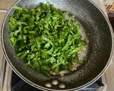 A picture of step 2 of Spinach Sandwich.