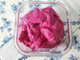 Sorvete de Morango e Pitaya: