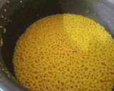 A picture of step 3 of Barley bisi bele bhath.