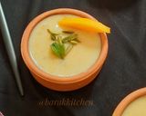 A picture of step 18 of Mango Phirni.