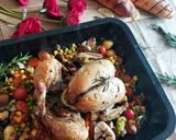 A picture of step 7 of Chicken roast with veggies.