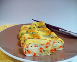 Foto langkah ke 4 dari resep Tamagoyaki / Japanese omelette roll.