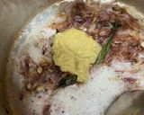 A picture of step 4 of Mutton leg shanks biriyani.