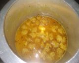 A picture of step 4 of Soya chunks mini rice.