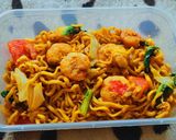 Foto langkah ke 3 dari resep Mie Tek Tek.