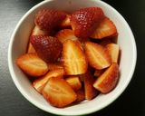 Hình bước làm 2 của món Dâu Tây dầm Đường 🍓🍓🍓