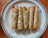 A picture of step 3 of Air Fryer Chicken Tacos Dorados.