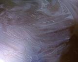 A picture of step 1 of Coconut Burfi.