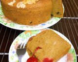 Foto langkah ke 5 dari resep Almond Fruit Cake/Cake Buah.