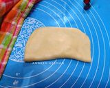 Foto langkah ke 4 dari resep Roti Bentuk Pita Tanpa Telur, 1x proofing.