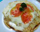 Foto del paso 10 de la receta: Sándwich de panqueques con verduras salteadas, fácil y delicioso