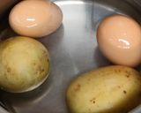 Foto del paso 1 de la receta Judías verdes con huevo duro y jamón