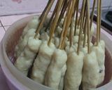 Foto langkah ke 8 dari resep Sempol ayam saus kacang homemade + step by step.