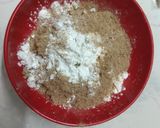 A picture of step 1 of Potato Coconut Petties.