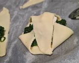 Une image de l'étape 3 de Feuilletés aux épinards et feta.
