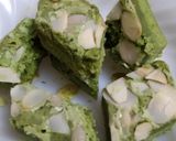 Foto langkah ke 4 dari resep Brownies Matcha Almond.