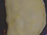Calzone de jamón y queso
