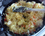 Foto del paso 4 de la receta: Tortilla de papas ralladas rellena