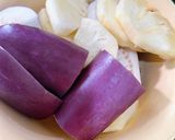Gambar langkah 1 resipi 👩‍🍳Pajeri Terung Nanas🍆🍍.