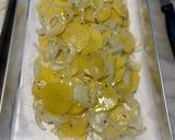 A picture of step 2 of Onion and Potato Tarte Tatin.