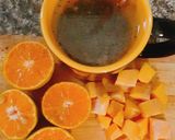 รูปขั้นตอนการทำที่ 3 ของ Iced Sunshine Cold Brew Tea ชามะม่วง 🥭🍊เขียวหวานสกัดเย็น