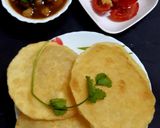 A picture of step 6 of Bhature (instant).