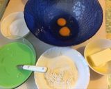 Hình bước làm 3 của món Bánh phú sĩ