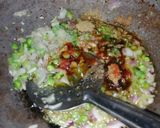 A picture of step 5 of Bread Poha.