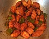 A picture of step 10 of Chilli Baby Corn.