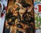 Foto langkah ke 11 dari resep Seafood tumpah pedas asam manis.