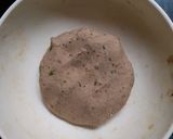A picture of step 2 of Mint paratha.