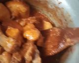 A picture of step 5 of Koila Karahi.