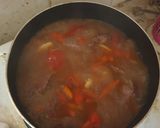 Foto langkah ke 3 dari resep Daging Asam Pedas Saos Tiram.