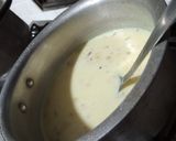 A picture of step 1 of Cheesy Shahi tukrey.