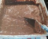 Une image de l'étape 2 de Moelleux chocolat framboise.