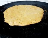 A picture of step 5 of Sattu-Jaggery Pancake (5 layers).
