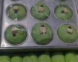 Foto langkah ke 6 dari resep Roti sobek pandan dan cup cake (kukus).