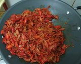 Foto langkah ke 5 dari resep Tumis Kulit Melinjo Teri.