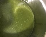 A picture of step 3 of Spicy pani puri green water.