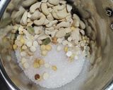 A picture of step 2 of Roasted chana Modak.