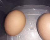 Foto del paso 2 de la receta Omelette con Muzzarella y Ensalada de Remolacha tomate y ajo