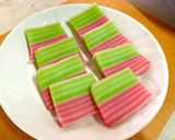 Foto langkah ke 4 dari resep Kue lapis tapioka.