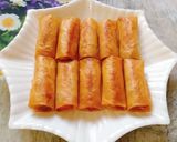 Hình bước làm 5 của món Chả giò thịt