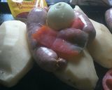 Foto del paso 1 de la receta: Papa rellena con chorizo