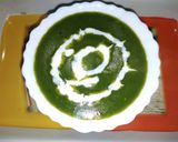 A picture of step 6 of Spinach soup.